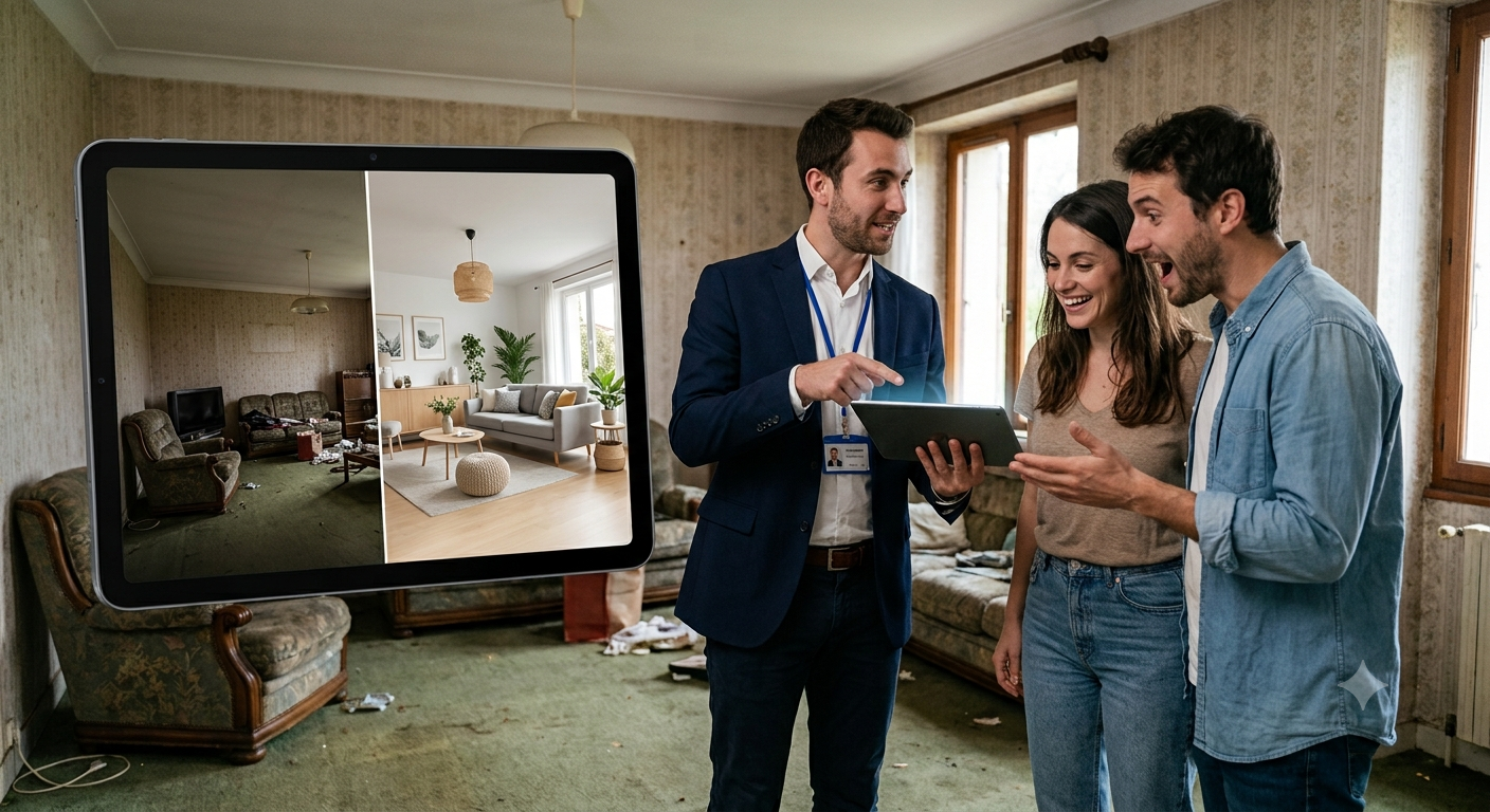 Immobilier et IA générative : Boostez vos Ventes et déclenchez le Coup de Cœur avec RénoDesign AI