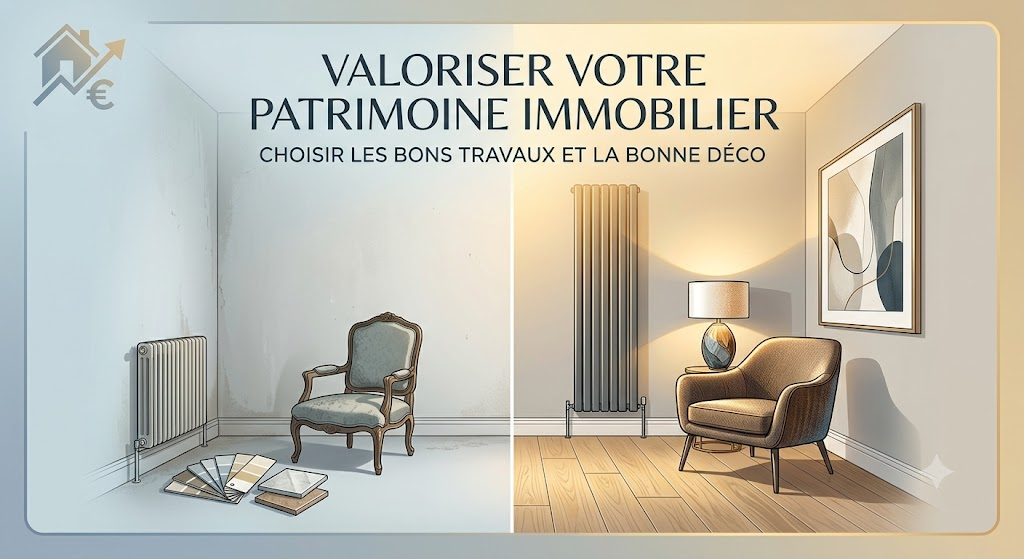 Valorisation immobilière : Quels travaux et quelle déco pour booster la valeur de votre patrimoine ?