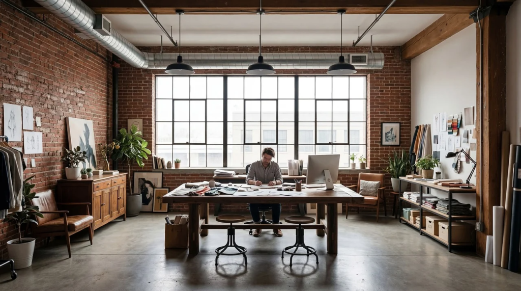 Travailler dans son loft : Aménager un coin bureau discret